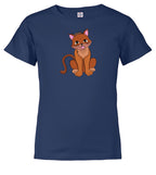 Navy Cat Youth/Toddler T-Shirt