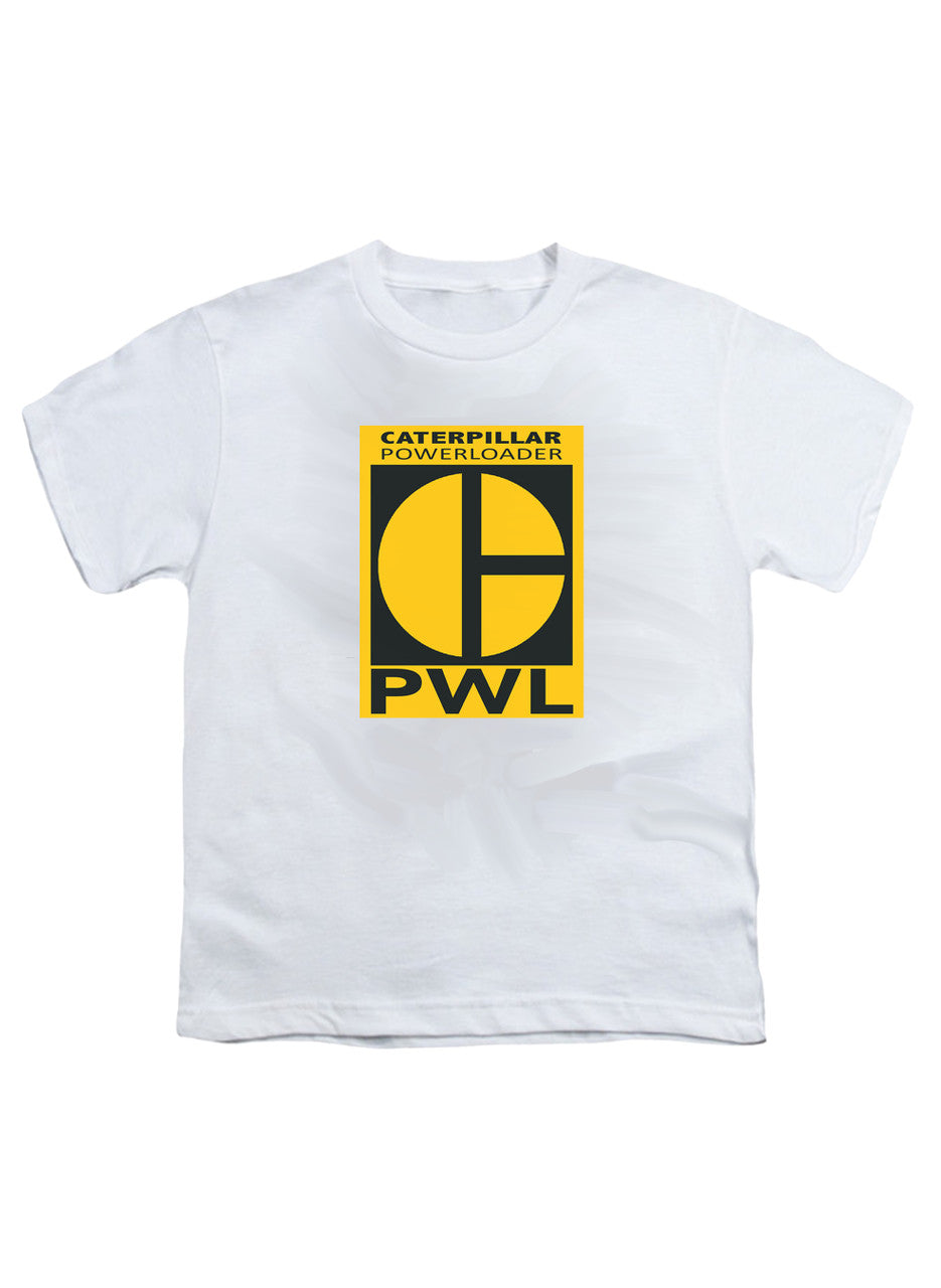 White Caterpillar Powerloader Youth/Toddler T-Shirt