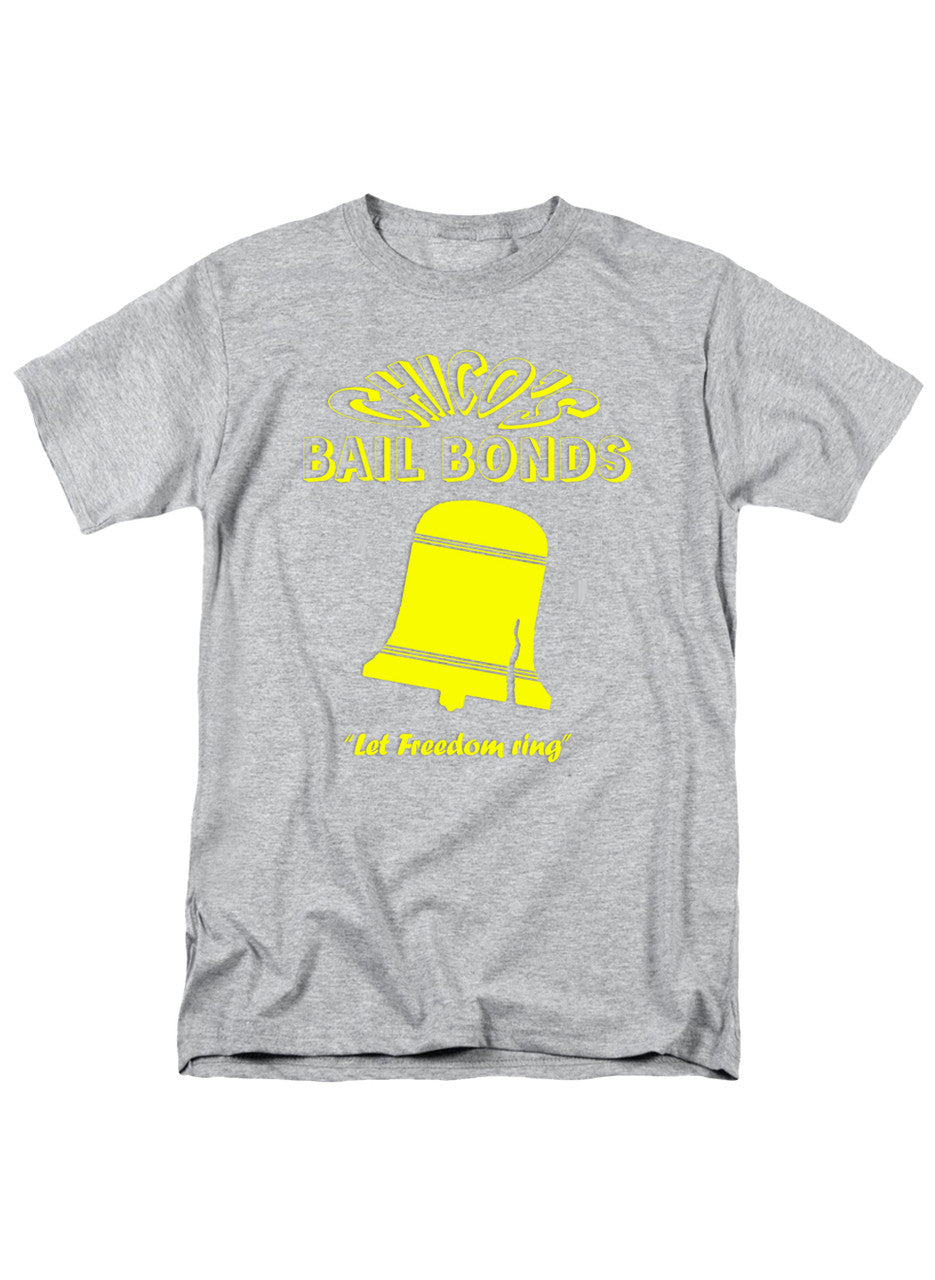 Gray Chico's Bail Bonds T-Shirt