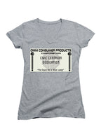 Gray Civic Centrum Dedication Juniors V-Neck T-Shirt