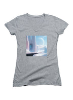 Gray Clean Future Juniors V-Neck T-Shirt
