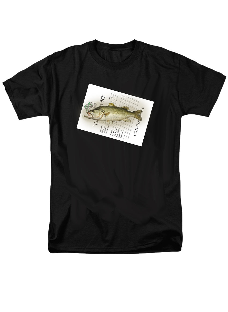 Black Cleaning Fish T-Shirt