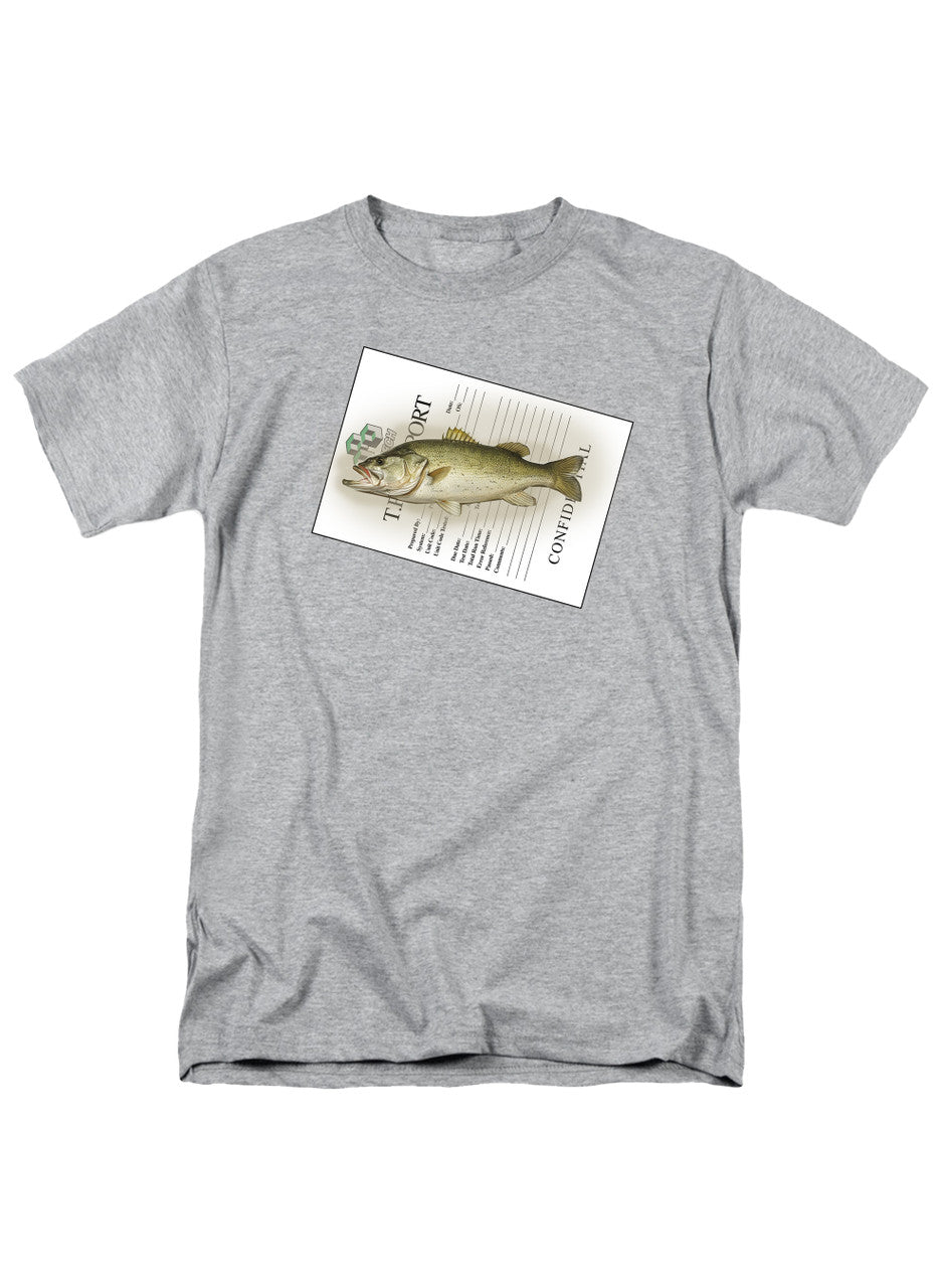 Gray Cleaning Fish T-Shirt