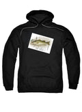 Black Cleaning Fish Hoodie