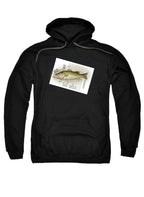 Black Cleaning Fish Hoodie