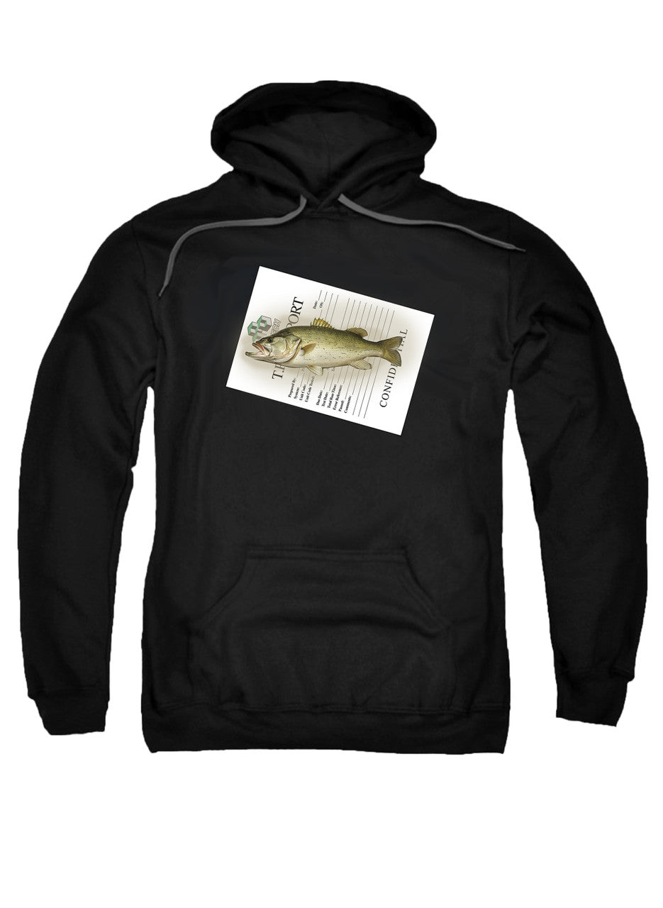 Black Cleaning Fish Hoodie