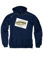 Navy Cleaning Fish Hoodie