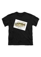 Black Cleaning Fish Youth/Toddler T-Shirt