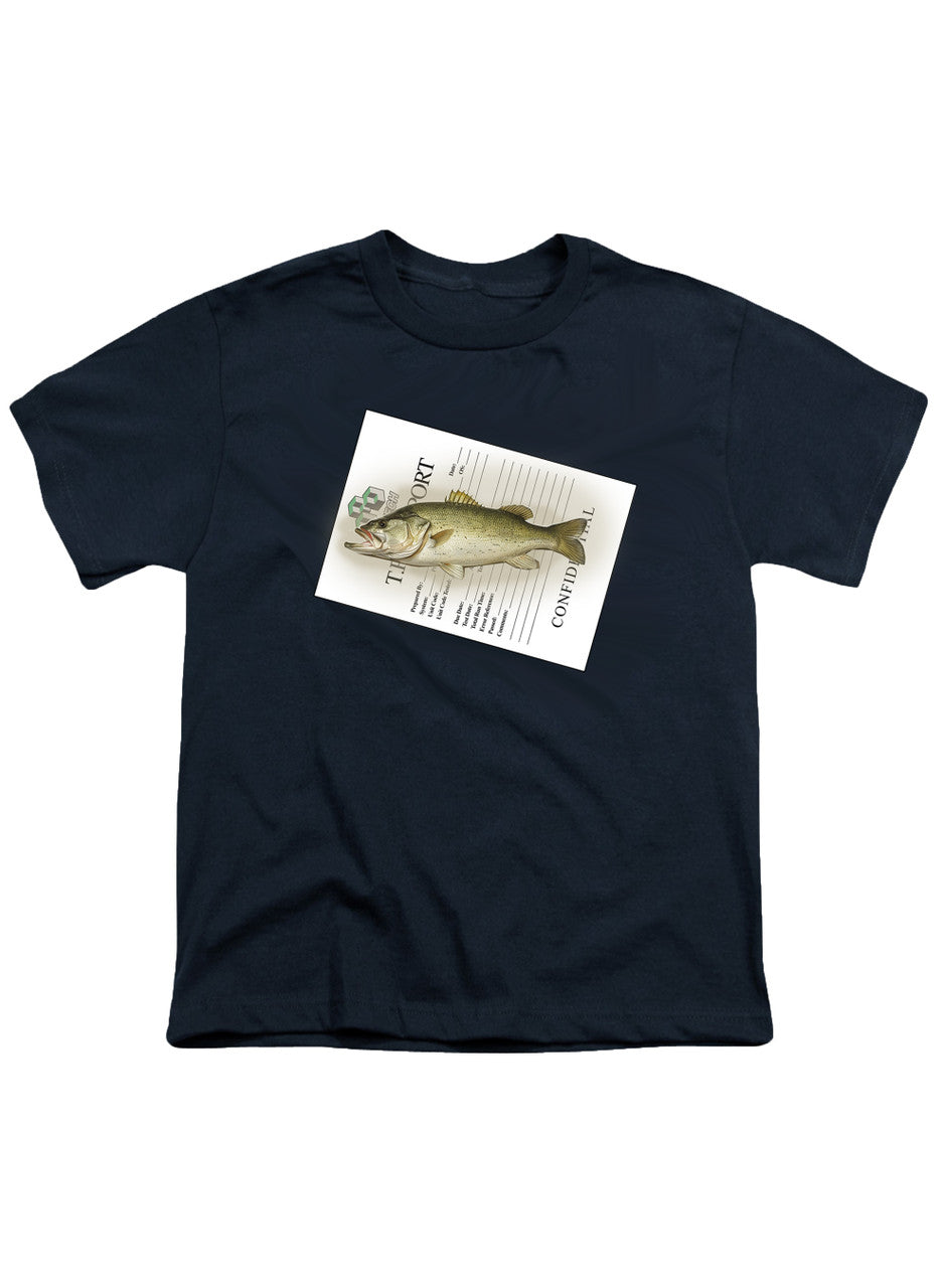 Navy Cleaning Fish Youth/Toddler T-Shirt