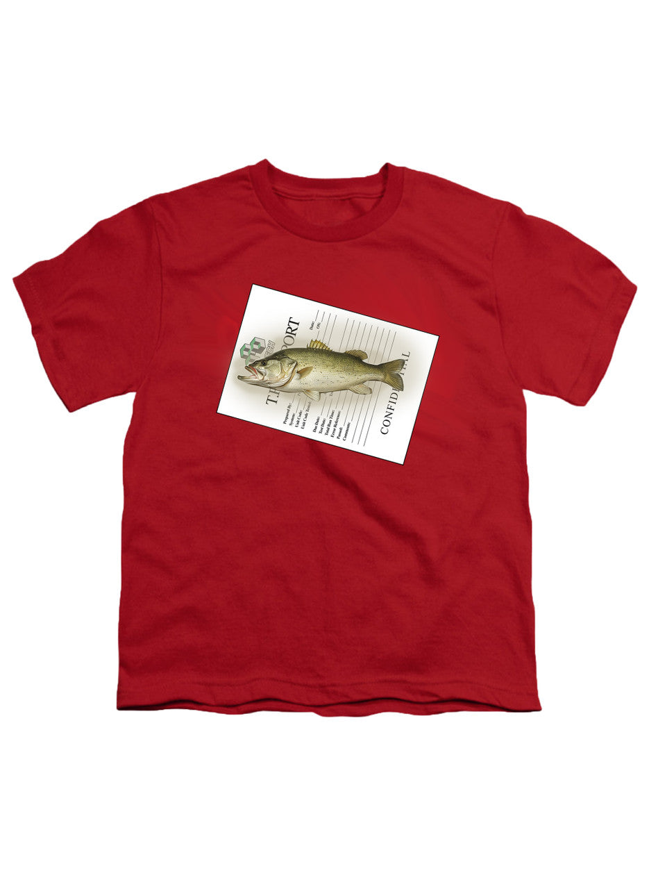 Red Cleaning Fish Youth/Toddler T-Shirt