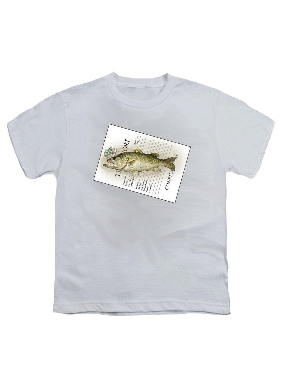 White Cleaning Fish Youth/Toddler T-Shirt