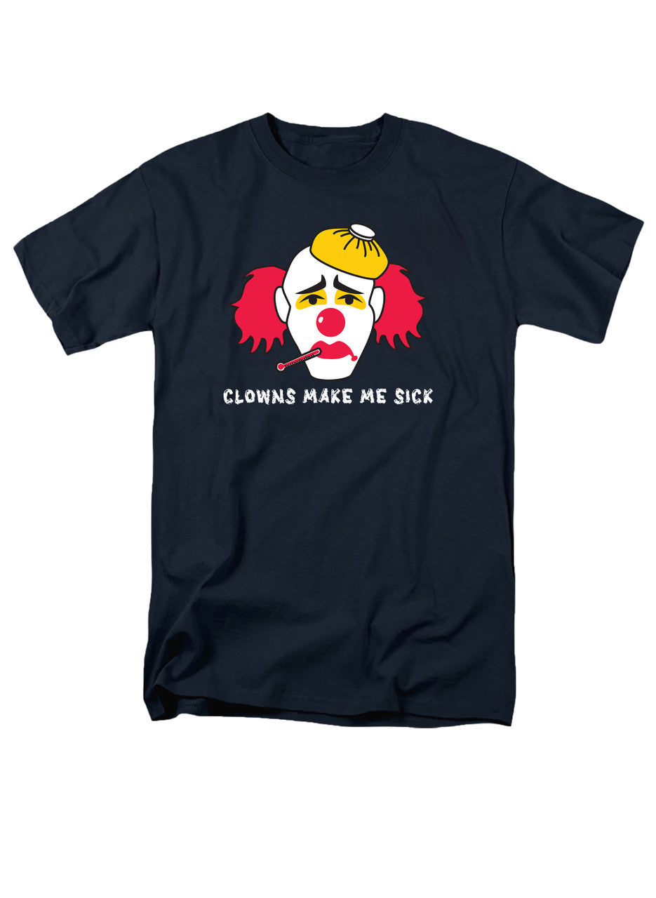 Navy Clowns Make Me Sick T-Shirt
