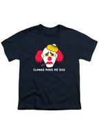 Navy Clowns Make Me Sick Youth/Toddler T-Shirt