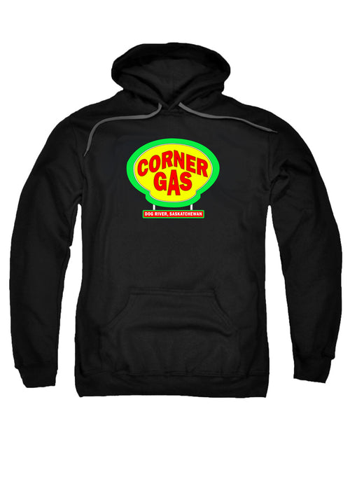 Black Corner Gas Logo Hoodie