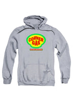 Gray Corner Gas Logo Hoodie