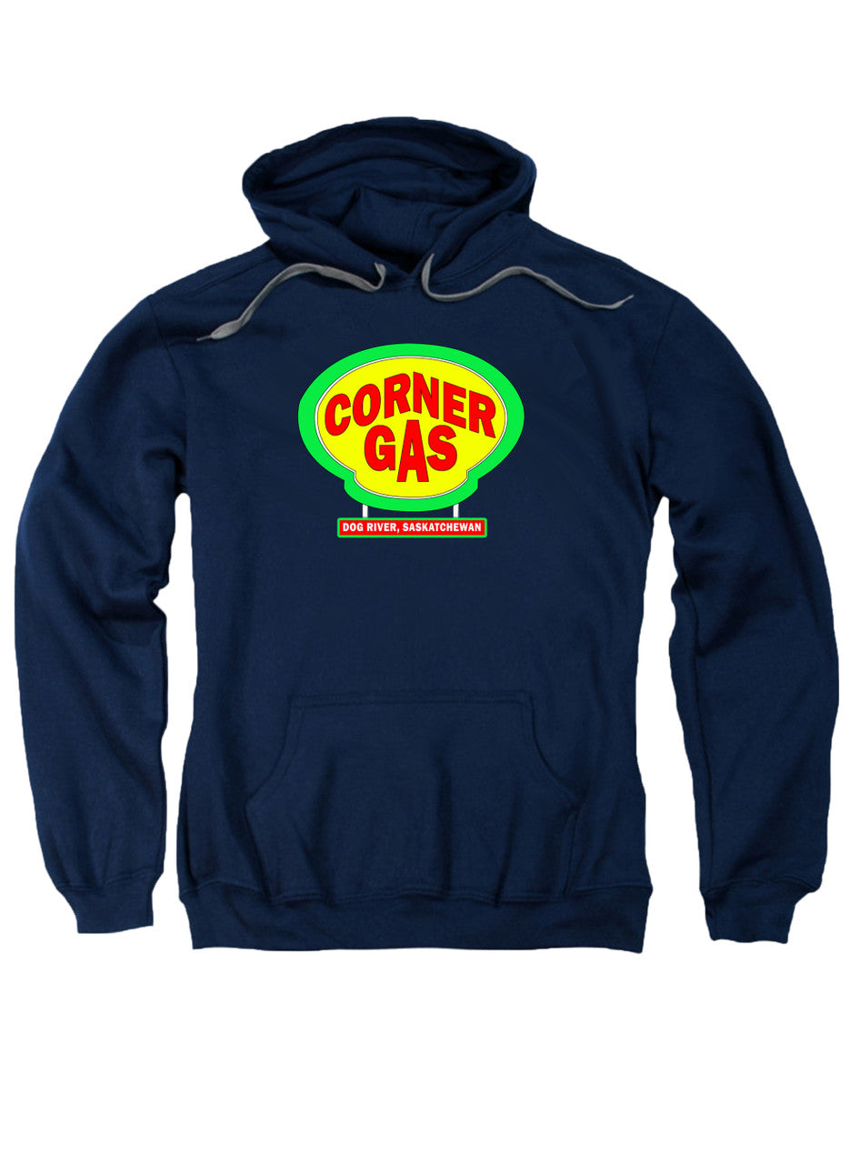 Navy Corner Gas Logo Hoodie
