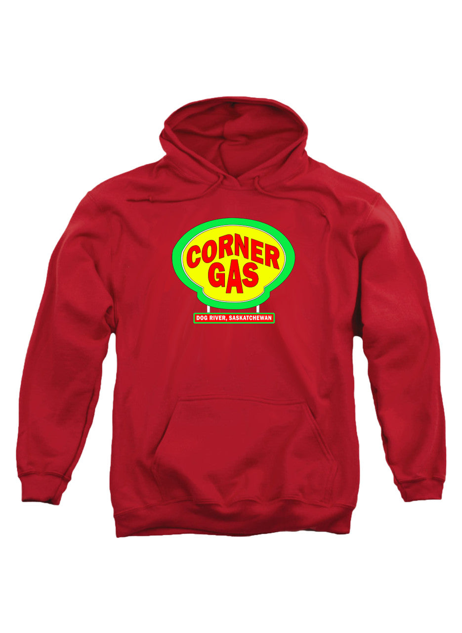 Red Corner Gas Logo Hoodie