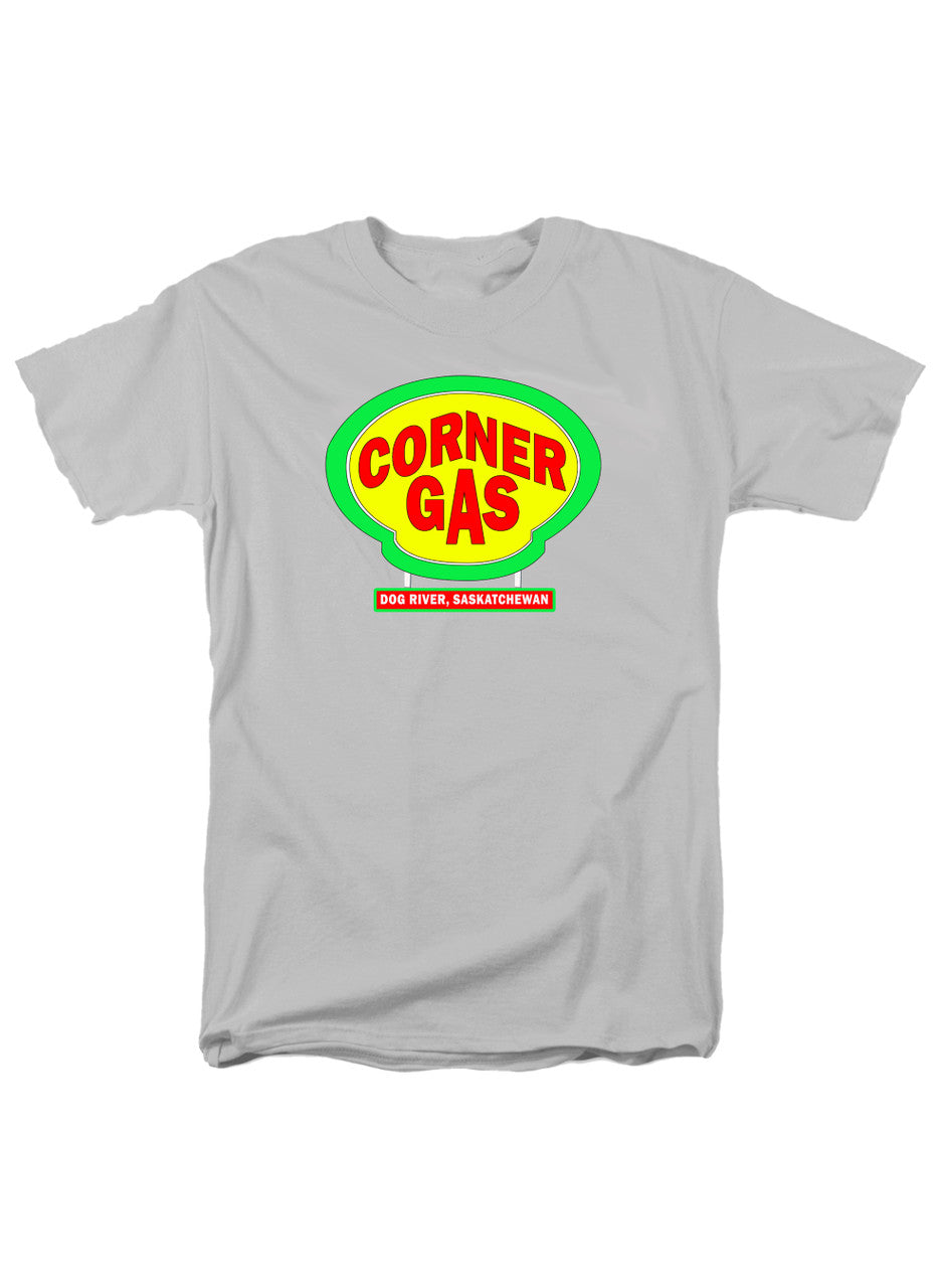 White Corner Gas Logo T-Shirt