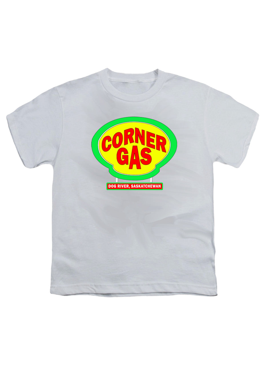 White Corner Gas Logo Youth/Toddler T-Shirt