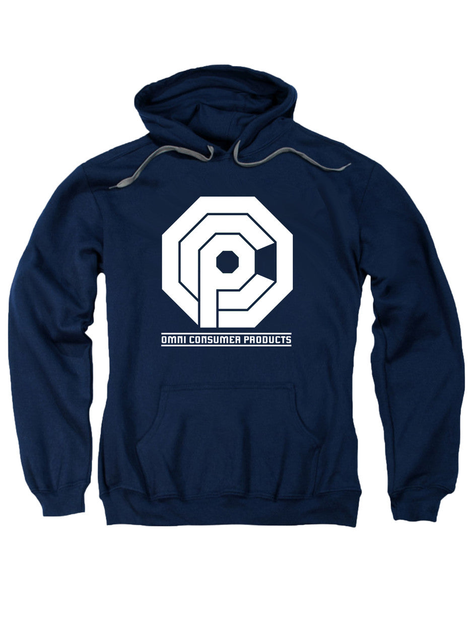 Navy Corporate Logo Symbol Hoodie