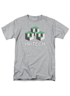 Gray Corporate Logo Emblem T-Shirt