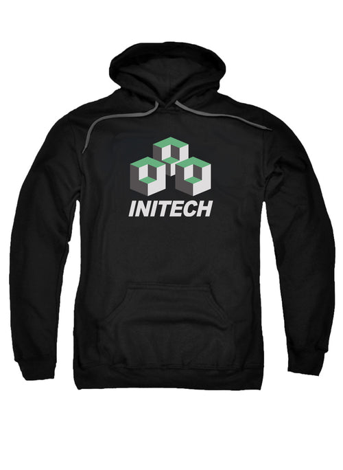 Black Corporate Logo Emblem Hoodie