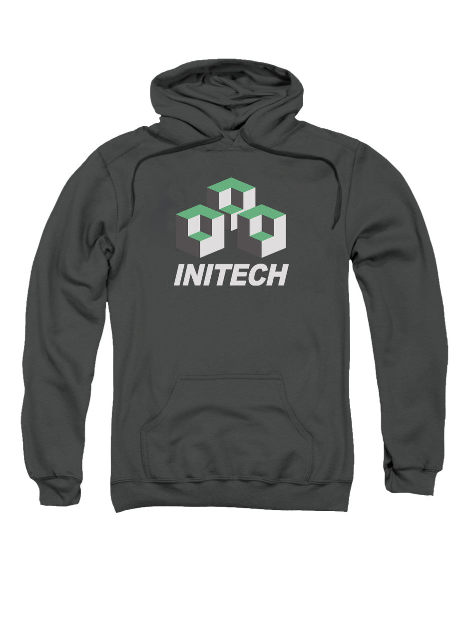 Charcoal Corporate Logo Emblem Hoodie