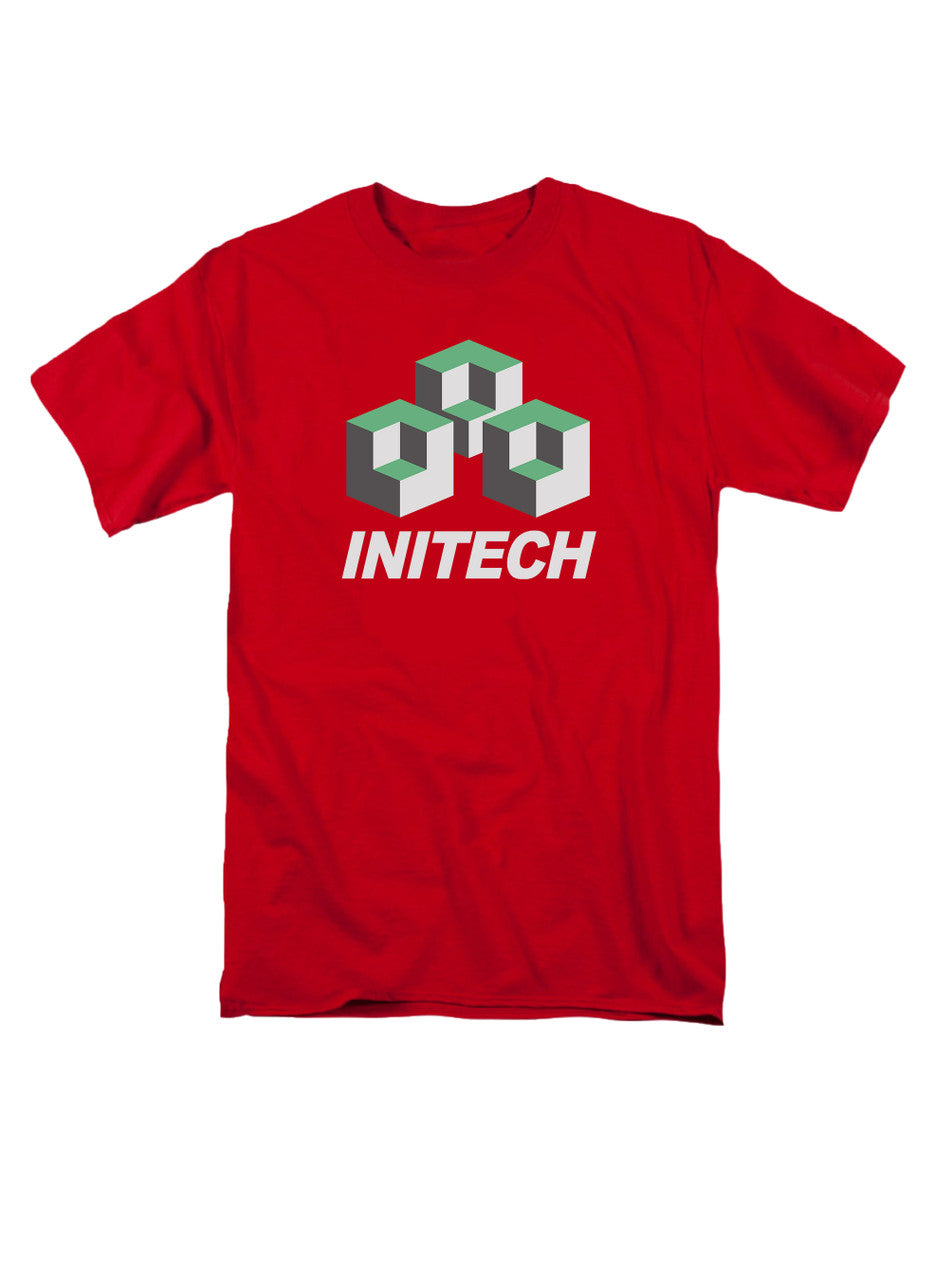 Red Corporate Logo Emblem T-Shirt