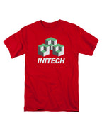 Red Corporate Logo Emblem T-Shirt