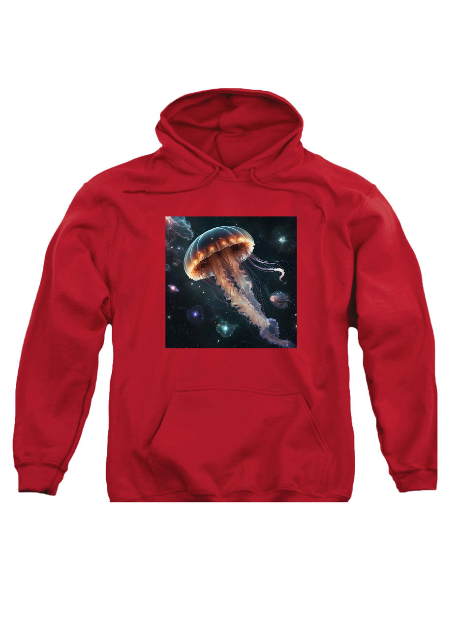 Red Cosmic Jelly Hoodie