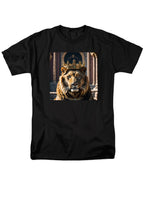 Black Crowned Big Cat T-Shirt