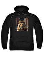 Black Crowned Big Cat Hoodie