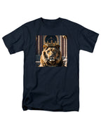 Navy Crowned Big Cat T-Shirt