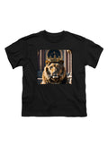 Black Crowned Big Cat Youth/Toddler T-Shirt