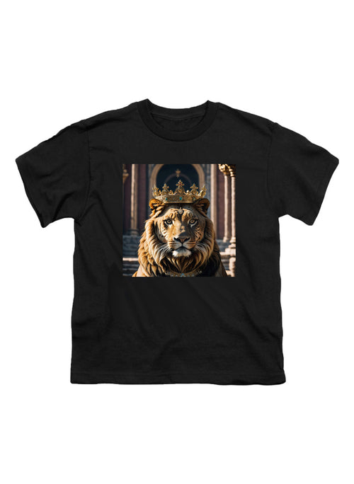 Black Crowned Big Cat Youth/Toddler T-Shirt