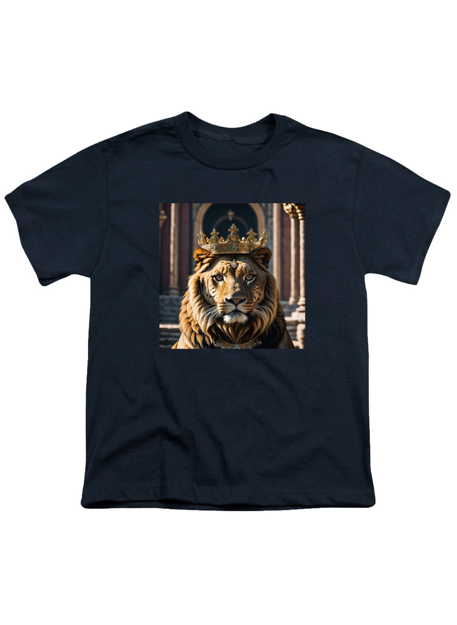 Navy Crowned Big Cat Youth/Toddler T-Shirt