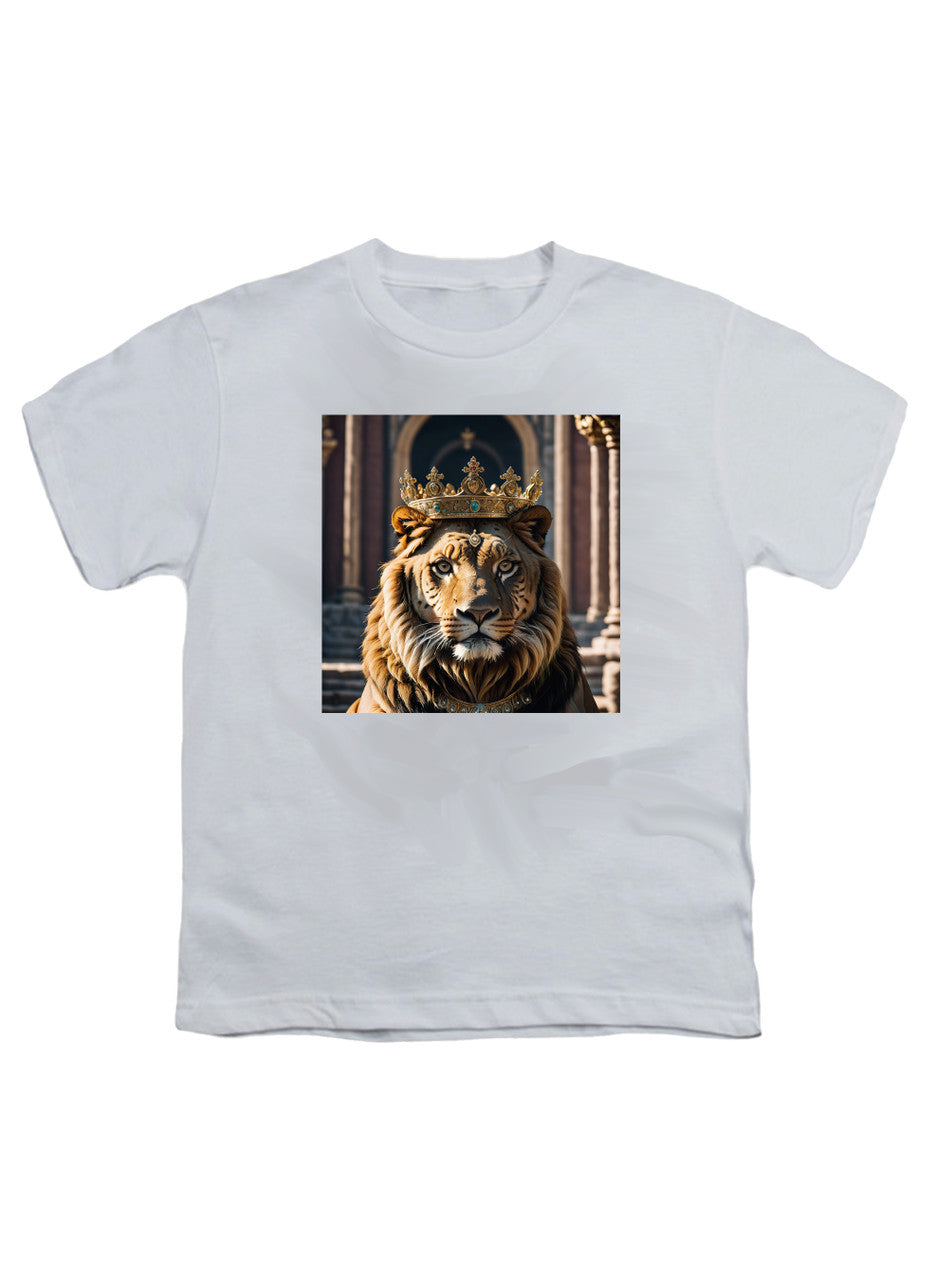 White Crowned Big Cat Youth/Toddler T-Shirt