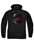 Black Cyborg Eye Hoodie