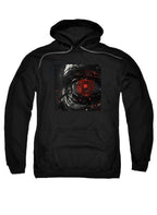 Black Cyborg Eye Hoodie
