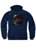 Navy Cyborg Eye Hoodie