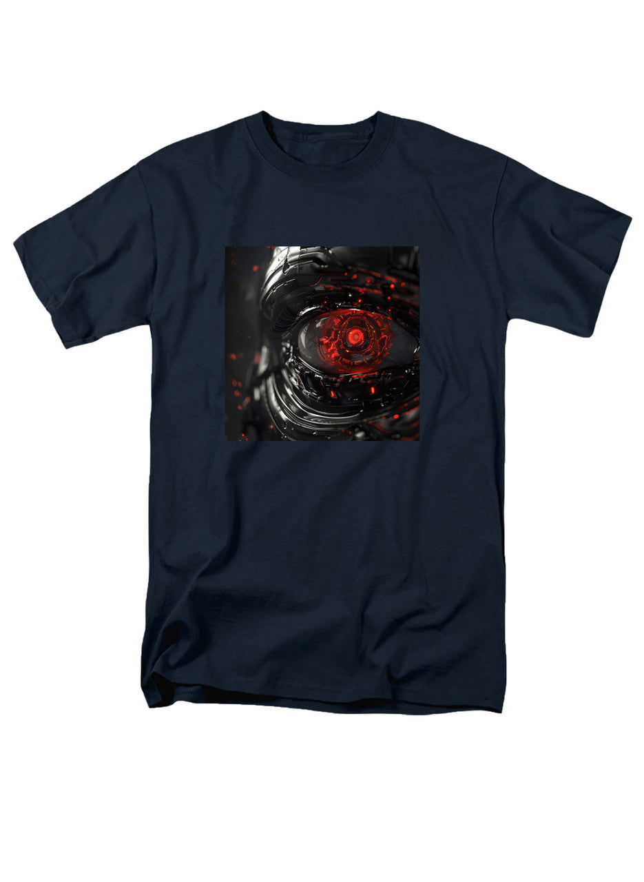 Navy Cyborg Eye T-Shirt