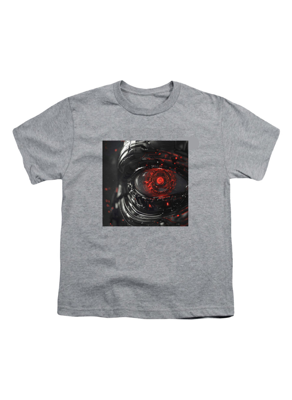 Gray Cyborg Eye Youth/Toddler T-Shirt