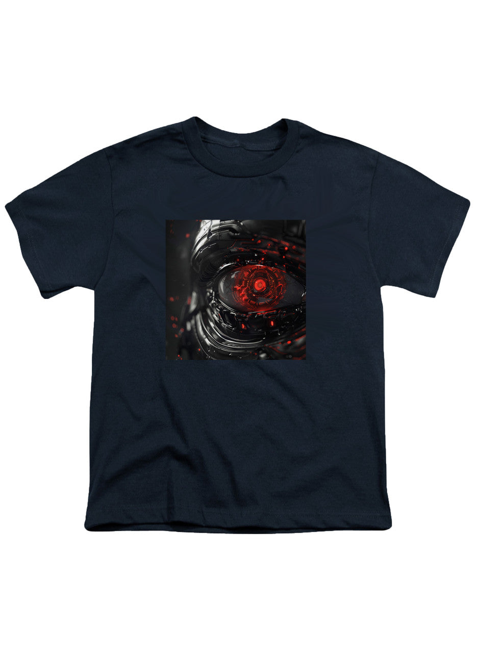 Navy Cyborg Eye Youth/Toddler T-Shirt