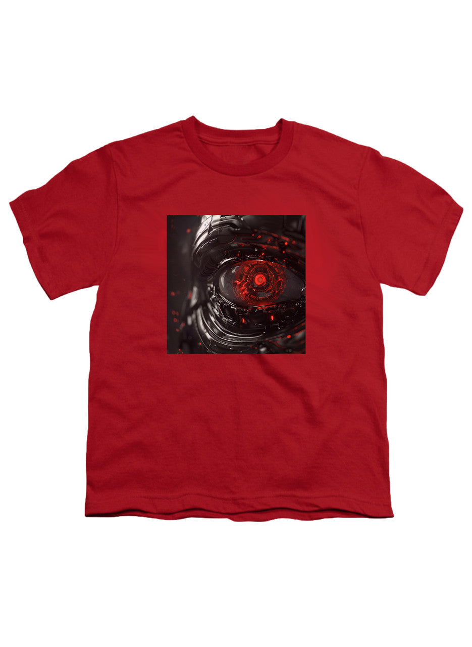Red Cyborg Eye Youth/Toddler T-Shirt
