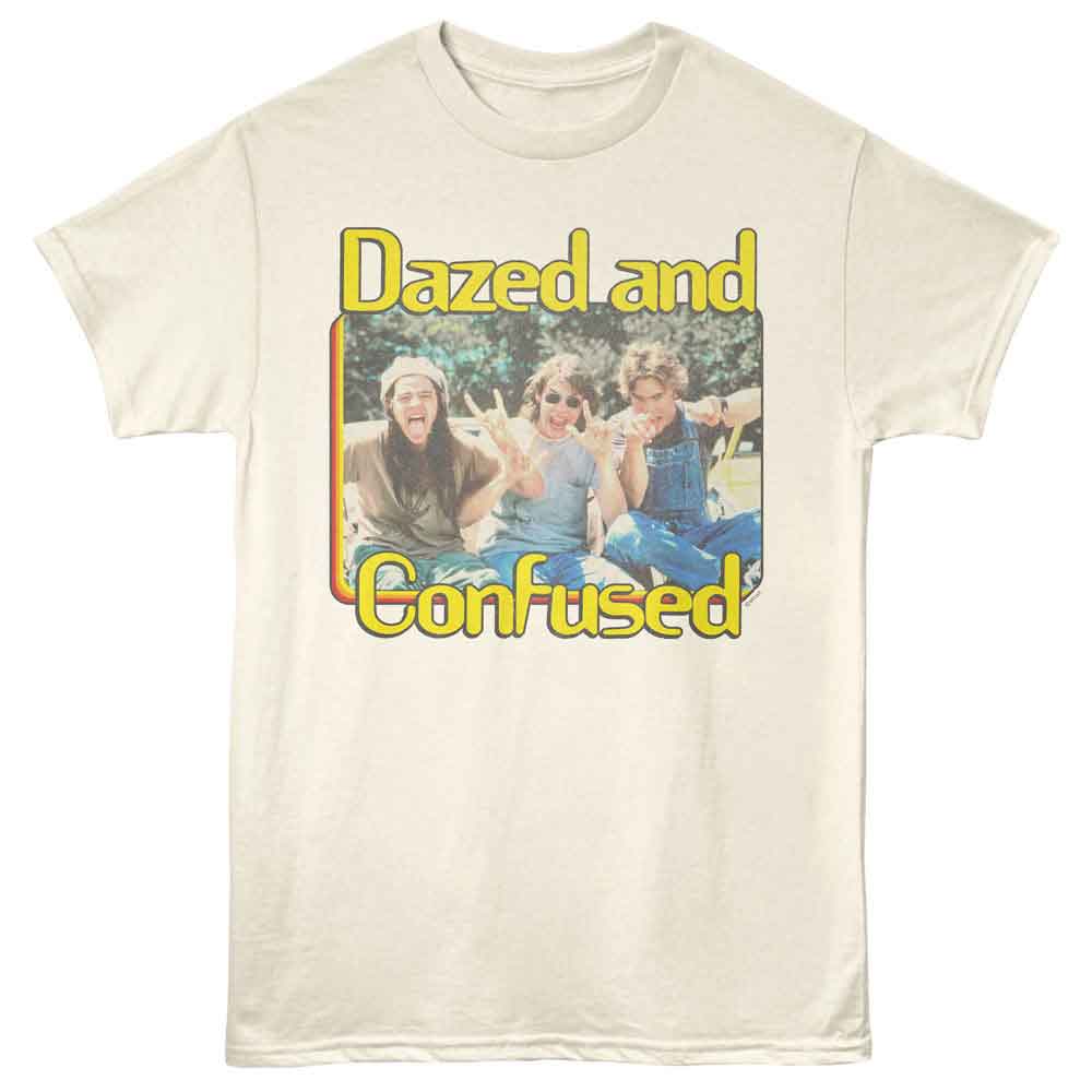 Natural Dazed and Confused t-shirt featuring Dazed and Confused Dawson Floyd Slater design