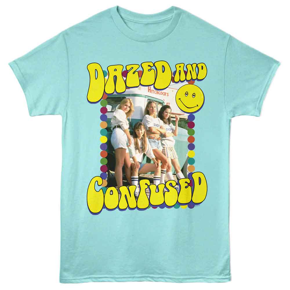 Purist blue heather Dazed and Confused t-shirt featuring Dazed and Confused Senior Girls design