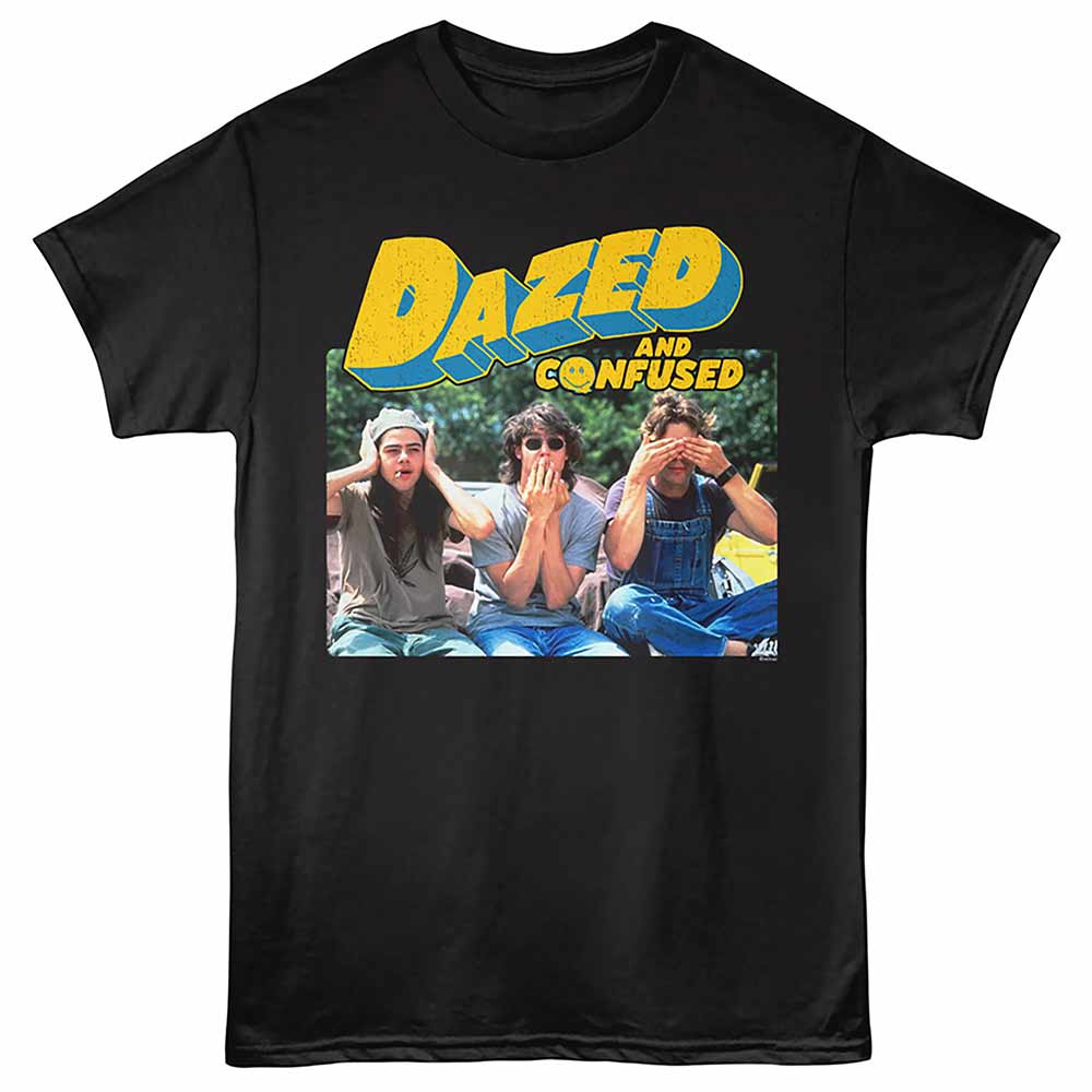 Hear Speak See Dazed and Confused t-shirt in black