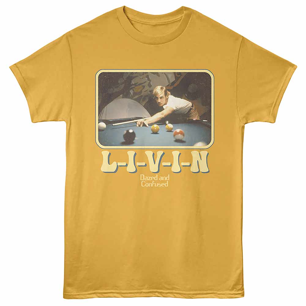 Pool Dazed and Confused t-shirt in ginger