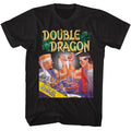 Black Double Dragon t-shirt featuring Double Dragon Two Fighters design