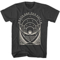 Smoke gray Death Cab for Cutie t-shirt featuring Death Cab for Cutie Geometric design